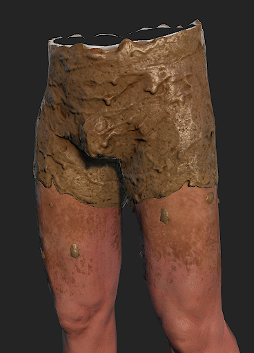 Одежда из грязи в игре Rust