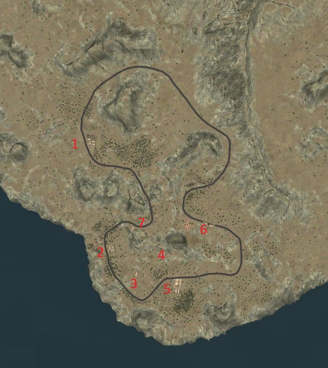 Маркированная карта Rust
