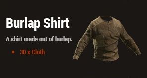 Рубашка из мешковины (Burlap Shirt)