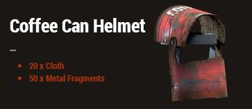 Шлем из кофейной банки (Coffe Can Helmet)