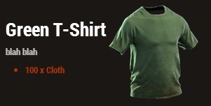 Зеленая футболка (Green T-Shirt)