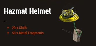 Антирадиационный шлем (Hazmat Helmet)