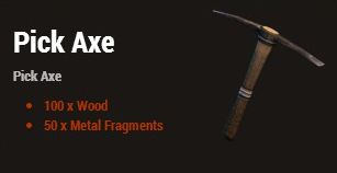 Кирка (Pick Axe)