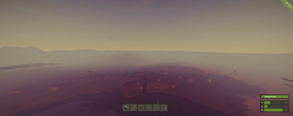 Наверху башни Rust Planet