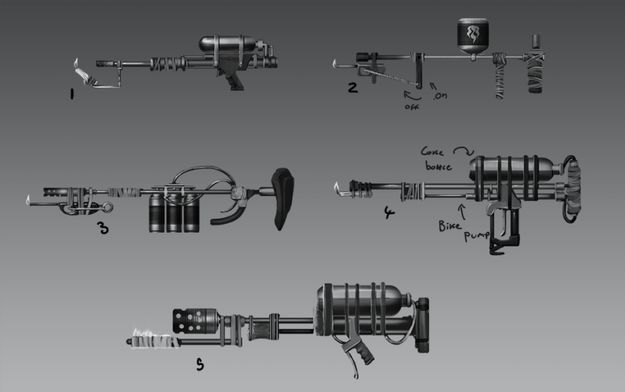 Концепт огнемета 1